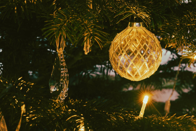 Unlit Artificial Christmas Trees for Your Euro-Trip